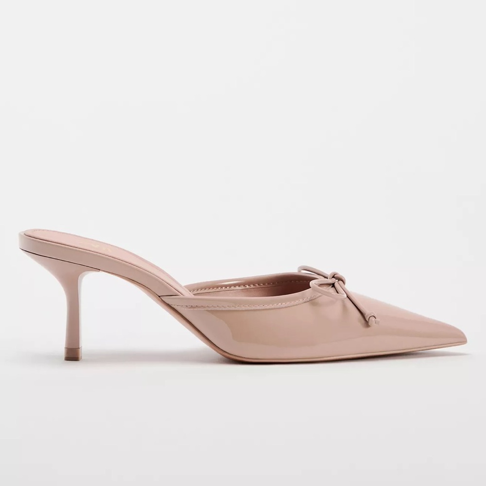 Zara Pink Kitten Heels